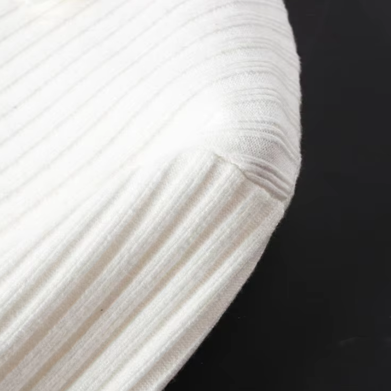 Gemwoll - Wollpullover Herren – Eleganter Pullover mit Zipper-Kragen