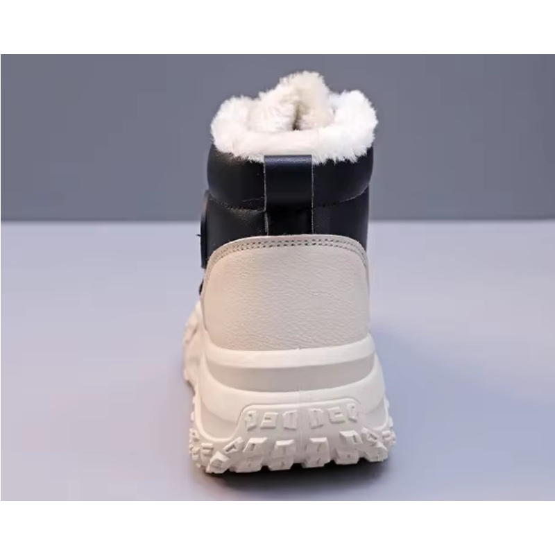 Glancia - Damen Winterstiefel mit Plateau und warmem Innenfutter