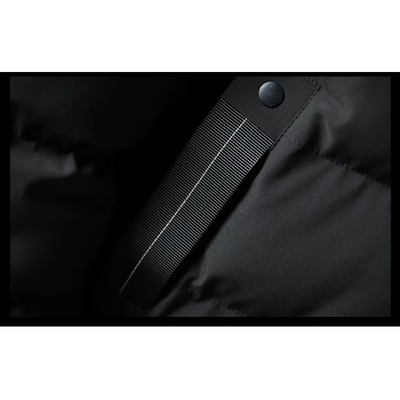 Trauwol - Langer Wintermantel Herren – Warmer Daunenparka mit Kapuze und Taschen