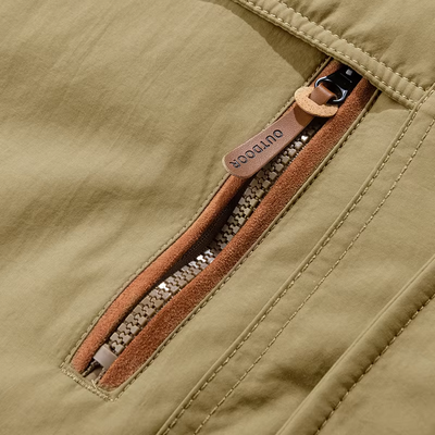 Mantzen - Wintermantel Männer, Strapazierfähige Jacke mit Reißverschlusstaschen