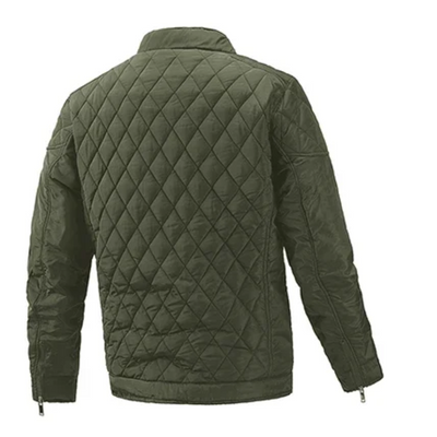 Marikon - Gewattierte Jacke Herren mit Reißverschluss und Stehkragen-Design