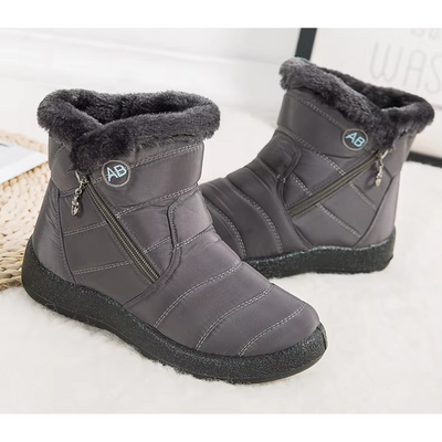 Stivola - Damen Winterstiefel wasserdicht mit Fellfutter und Reißverschluss