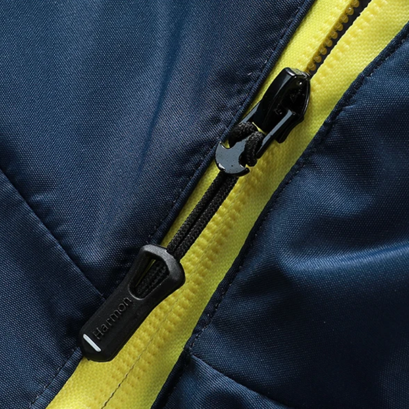 Glitzer - Wasserdichter Wintermantel Männer – Warm Gefüttert, Wetterfest, Mit Kapuze