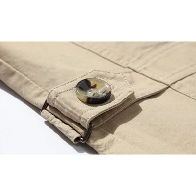 Nordgra - Langer Mantel Herren Stilvoller Trenchcoat Mit Gürtel und Revers