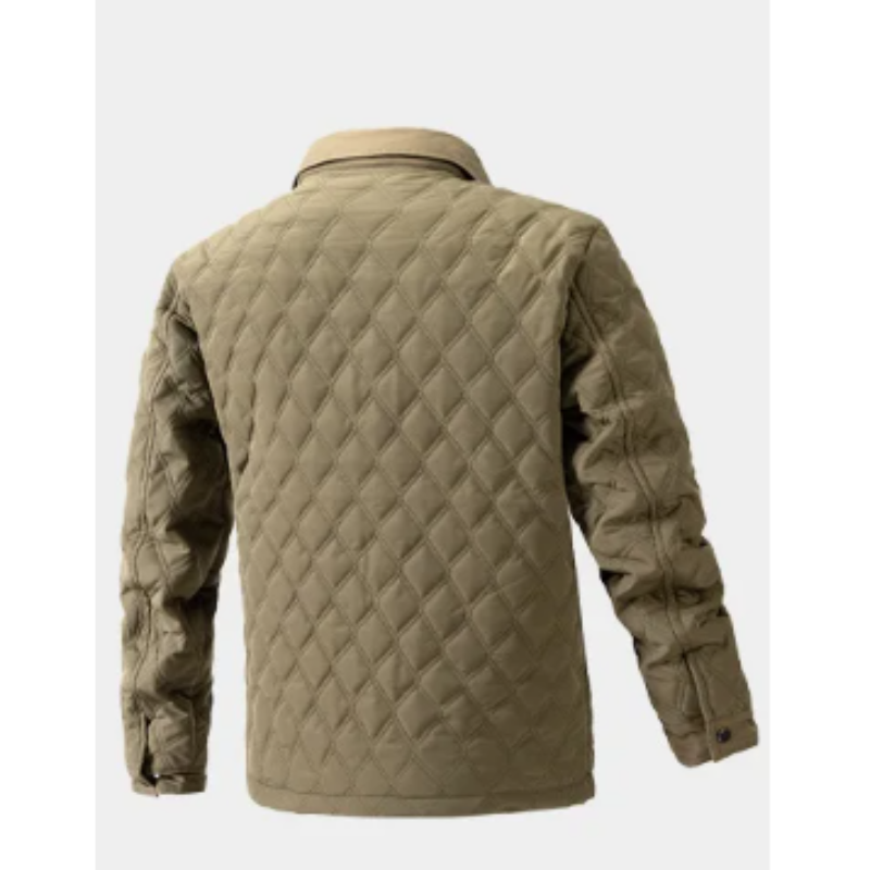 Nordvex - Gewattierte Jacke Herren mit Brusttaschen und Knopfleiste