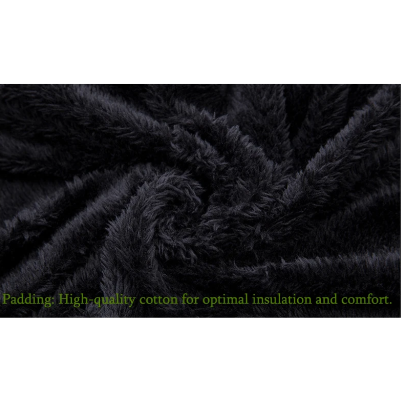 Nordkur - Parka Winterjacke Herren – Warm Gefüttert, Winddicht, Mit Kunstfellkapuze