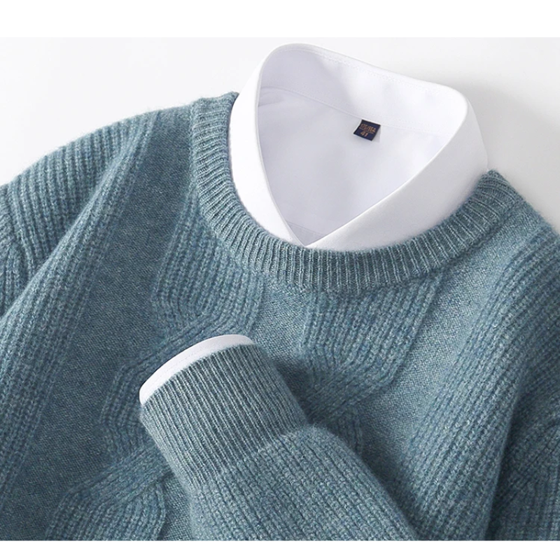 Alpmaxx - Wollpullover Herren – Klassischer Pullover für Alltag & Freizeit