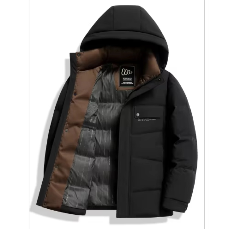 Eisplum - Daunenjacke Herren Leicht Gefüttert Steppjacke Übergangsjacke