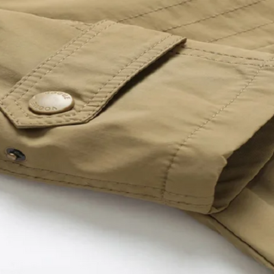 Lodenix - Wintermantel Männer mit Kapuze, Wasserdichte Outdoor-Jacke mit Taschen