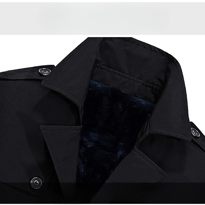 Landkam - Mantel Jacke Herren – Wasserabweisender Outdoor-Mantel mit Stehkragen