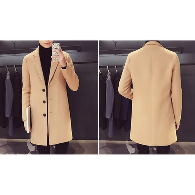 Sturmon - Mantel Jacke Herren – Eleganter Slim-Fit Blazer für Herbst und Winter