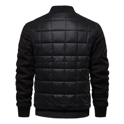 Vindorx - Gewattierte Jacke Herren Winddicht Steppjacke Mit Knopfleiste