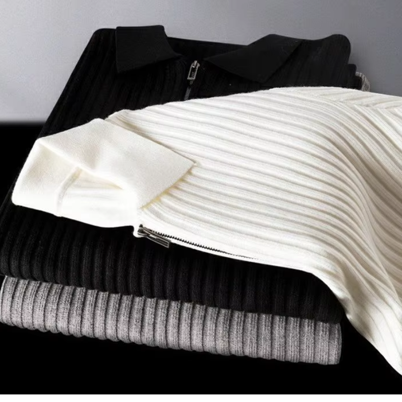 Altzipi - Moderner Pullover mit Reißverschluss Herren – Perfekt für Freizeit & Alltag