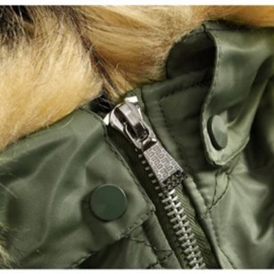 Wandorm - Wintermantel Männer mit Fleece-Futter, Outdoor-Jacke mit Kapuze und Taschen