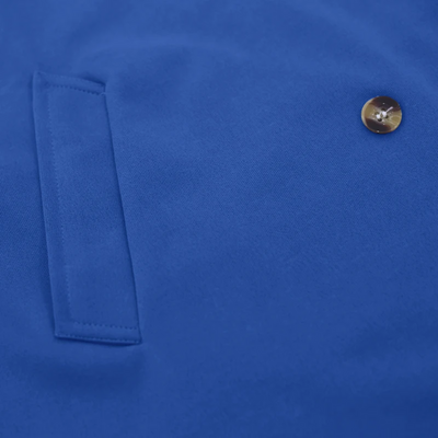 Edelman - Mantel Jacke Herren – Langer Hoodie-Mantel mit Doppelreiher-Knöpfen