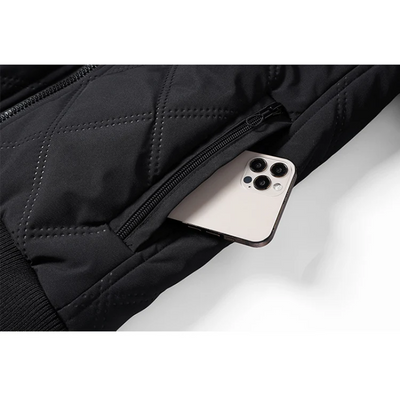 Puffher - Pufferjacke Herren Steppjacke Wasserdicht Winddicht Warm