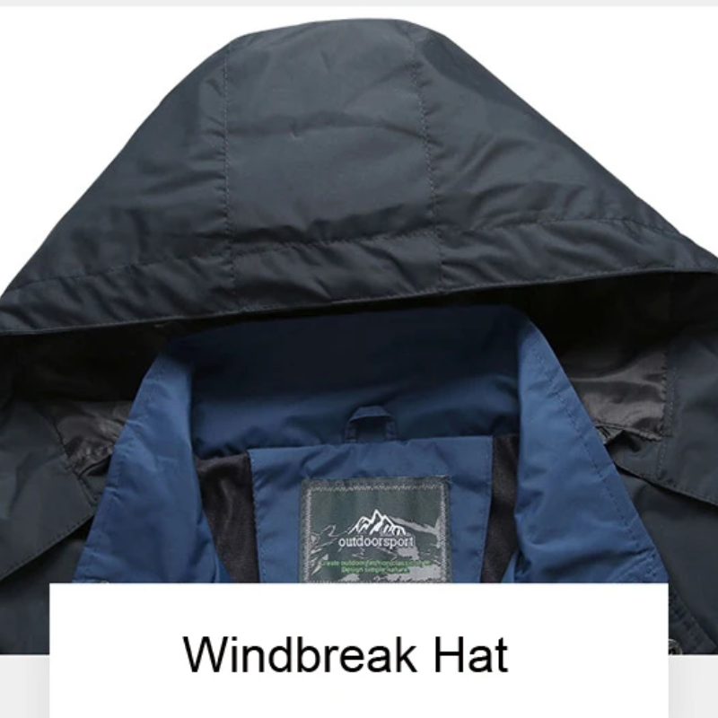 Isother - Wasserdichter Wintermantel Männer – Wetterfest, Mit Kapuze, Atmungsaktiv