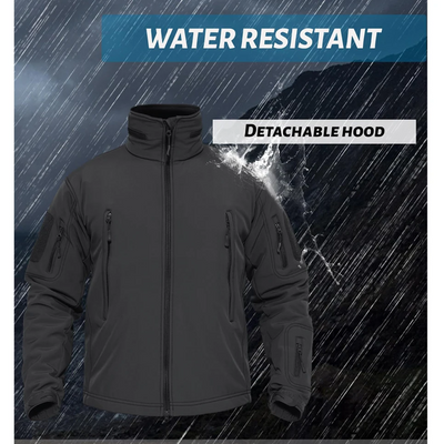 Sturmet -  Wasserdichter Wintermantel Männer – Wetterfest, Atmungsaktiv, Mit Kapuze