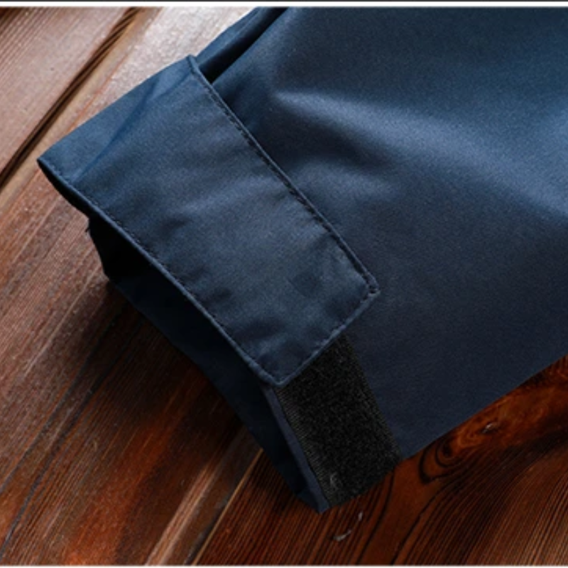 Glitzer - Wasserdichter Wintermantel Männer – Warm Gefüttert, Wetterfest, Mit Kapuze