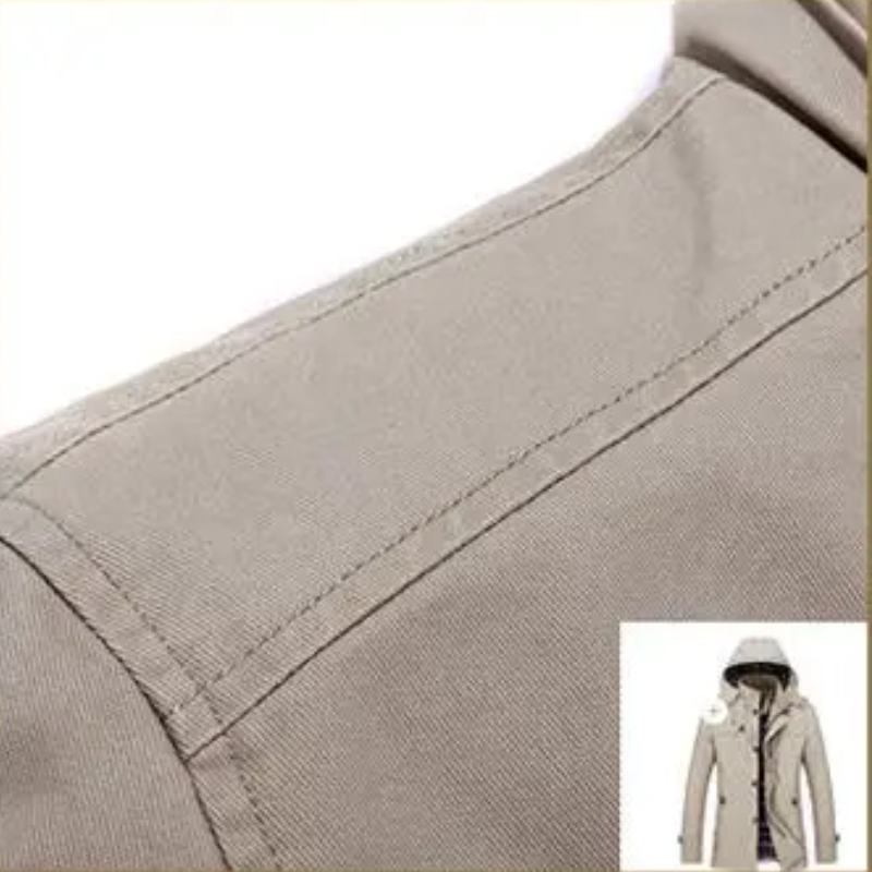 Waldorn - Parka Winterjacke Herren – Lang, Warm Gefüttert, Mit Kapuze