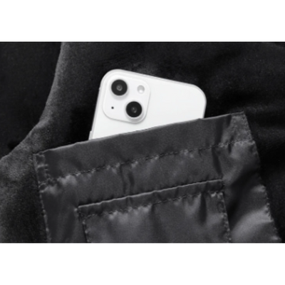 Falkron - Gewattierte Jacke Herren mit Fleecefutter und Reißverschlusstaschen