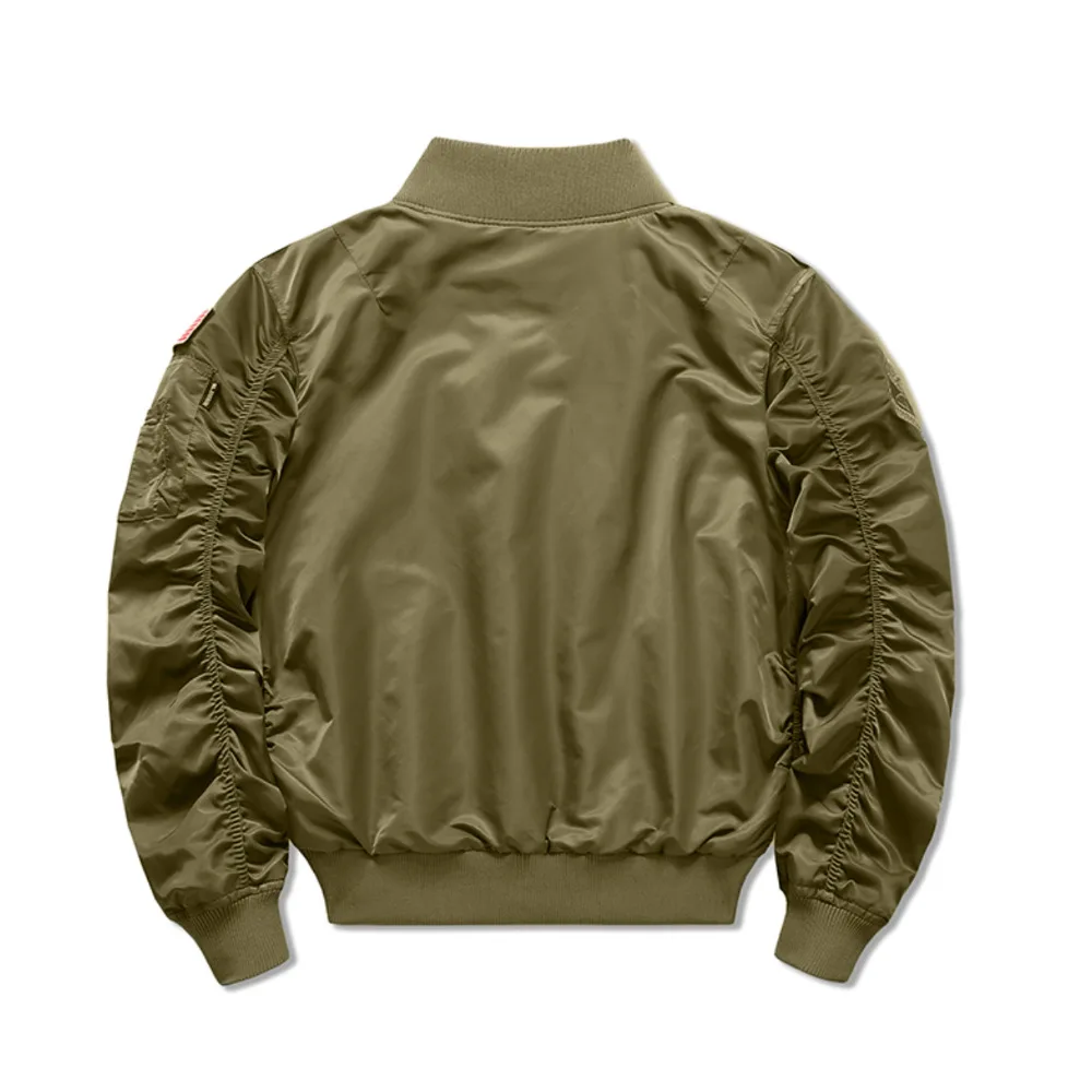 Lodgent - Wintermantel Männer mit Kunstfellkapuze, Warm gefütterte Outdoor-Jacke