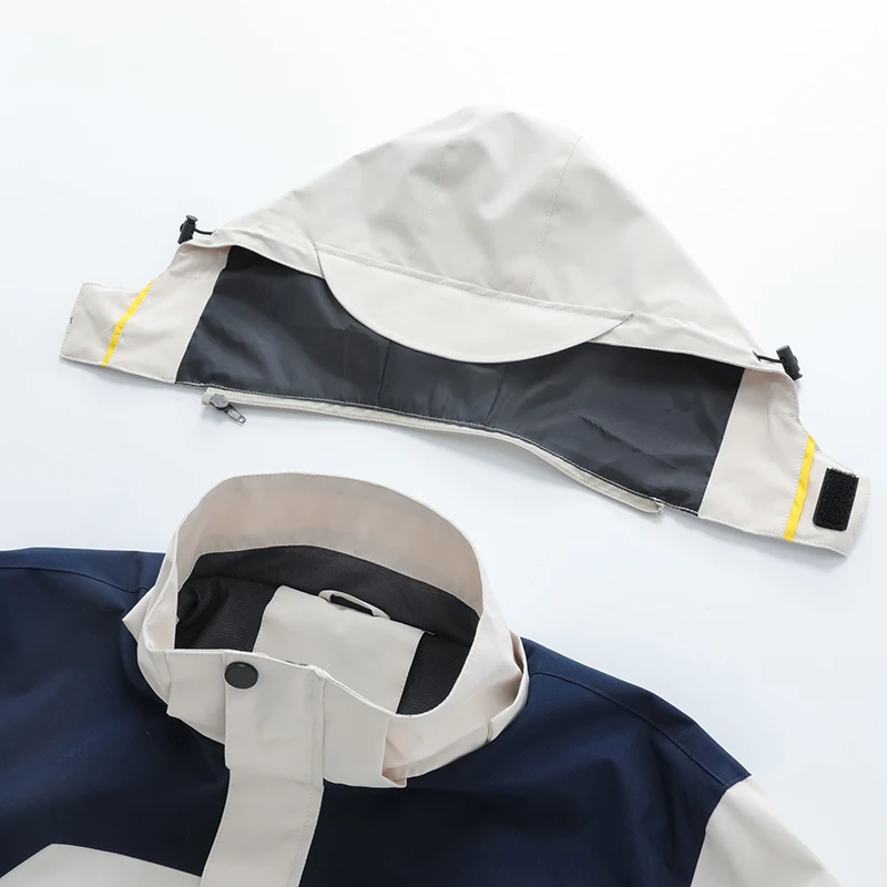 Alpinor - Wasserdichter Wintermantel Männer – Warm Gefüttert, Wetterfest, Mit Kapuze