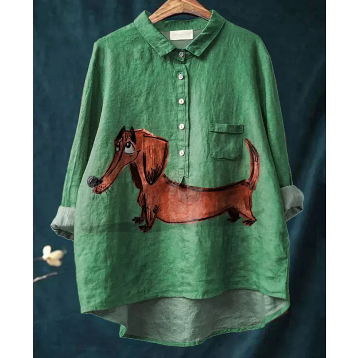 Pepper™ – Kreatives Hunde-Shirt mit Kunstprint