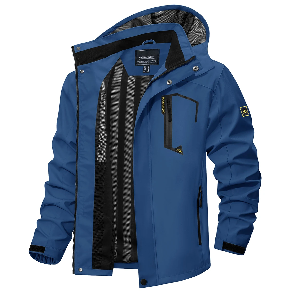 Arkturo - Wasserdichter Wintermantel Männer – Thermo Fleece, Winddicht, Outdoor