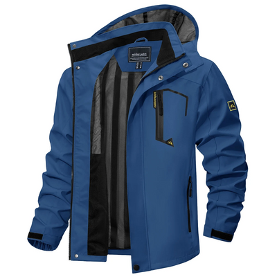 Arkturo - Wasserdichter Wintermantel Männer – Thermo Fleece, Winddicht, Outdoor