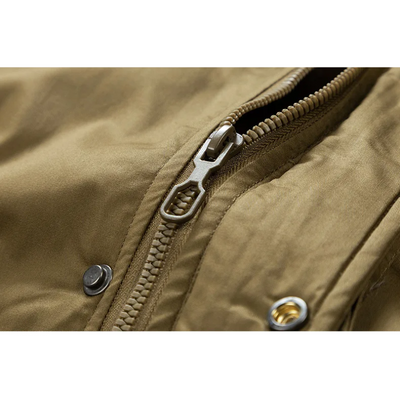 Frostam - Parka Winterjacke Herren – Warm, Wetterfest, Outdoorjacke