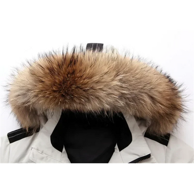 Schwarf - Parka Winterjacke Herren – Winddicht, Wetterfest, Outdoorjacke