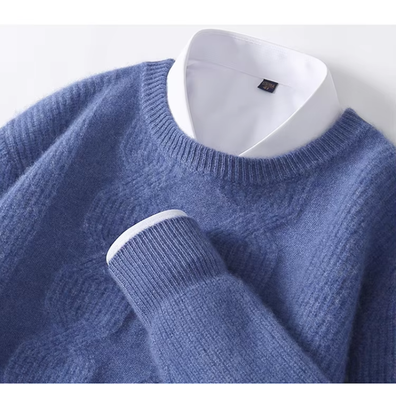 Alpmaxx - Wollpullover Herren – Klassischer Pullover für Alltag & Freizeit