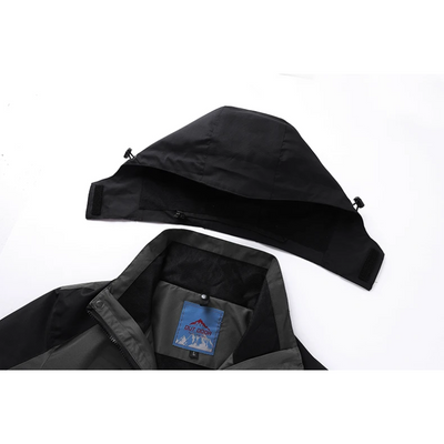Hiverno - Wasserdichter Wintermantel Männer – Winddicht, Leicht, Outdoorjacke