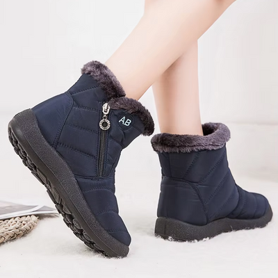 Stivola - Damen Winterstiefel wasserdicht mit Fellfutter und Reißverschluss