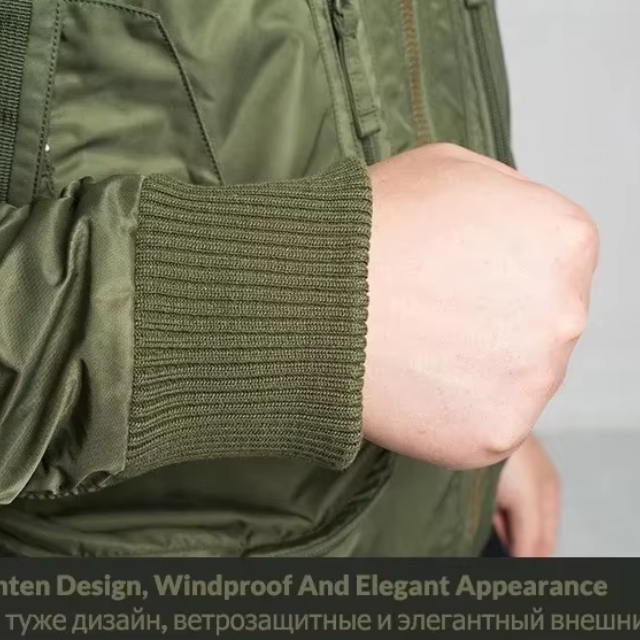 Mantlog - Wintermantel Männer mit Kapuze, Wasser- und winddichte Outdoor-Jacke