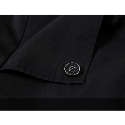 Landkam - Mantel Jacke Herren – Wasserabweisender Outdoor-Mantel mit Stehkragen