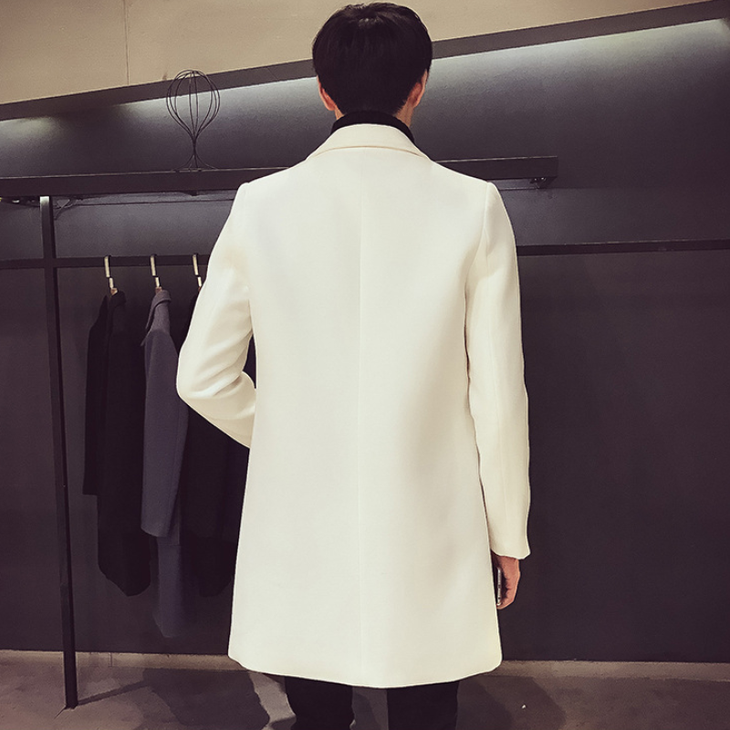 Silvolk - Mantel Jacke Herren – Moderner Business-Mantel für Herbst und Winter