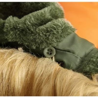 Wandorm - Wintermantel Männer mit Fleece-Futter, Outdoor-Jacke mit Kapuze und Taschen