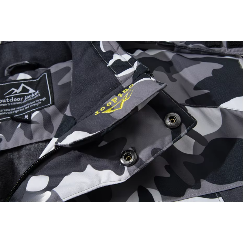 Wintrex - Wasserdichter Wintermantel Männer – Winddicht, Fleece Gefüttert, Outdoorjacke