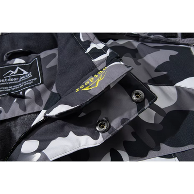 Wintrex - Wasserdichter Wintermantel Männer – Winddicht, Fleece Gefüttert, Outdoorjacke