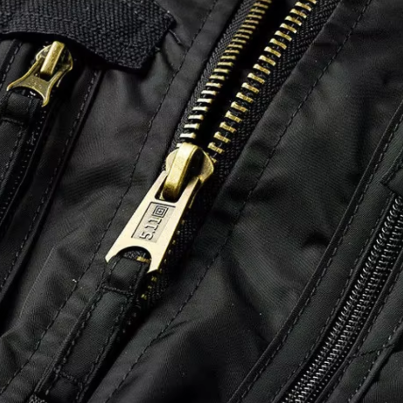 Bergwor - Wintermantel Männer, Warm gefütterte Jacke mit Reißverschlusstaschen