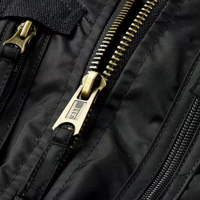 Bergwor - Wintermantel Männer, Warm gefütterte Jacke mit Reißverschlusstaschen