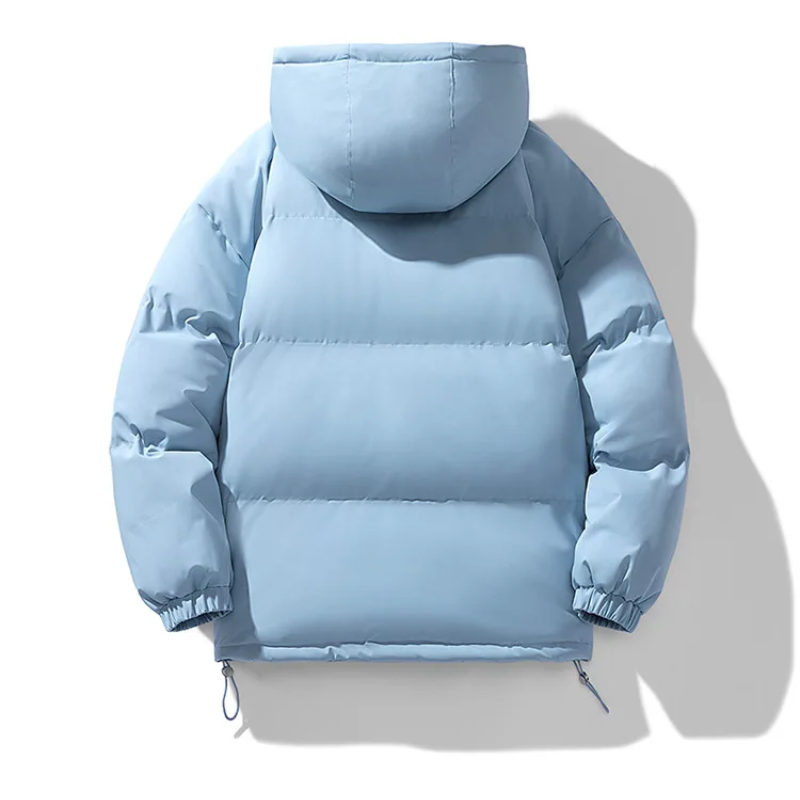 Jackord - Pufferjacke Herren Mit Kapuze Wasserdicht Winddicht Winterjacke