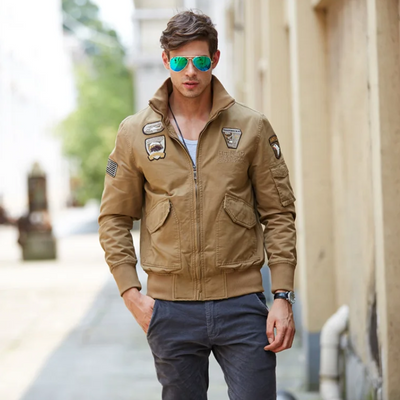 Edelgen - Wintermantel Männer mit Kapuze, Leichte winddichte Outdoor-Jacke