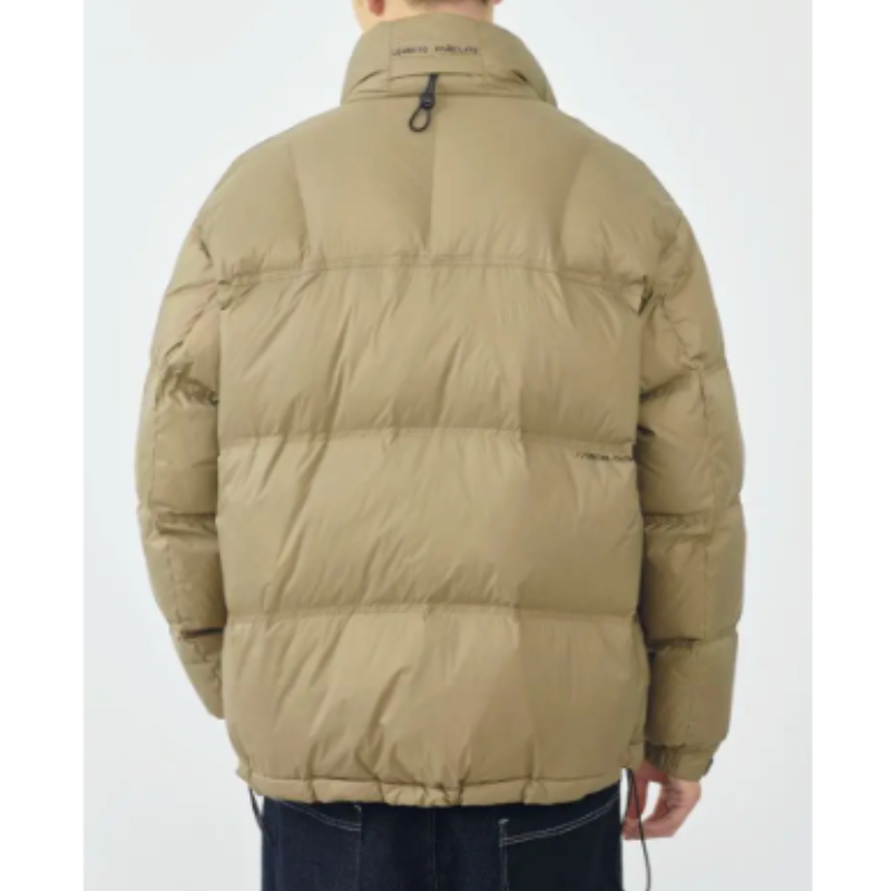 Grauarm - Daunenjacke Herren Lang Warm Gefüttert Wintermantel Mit Kapuze