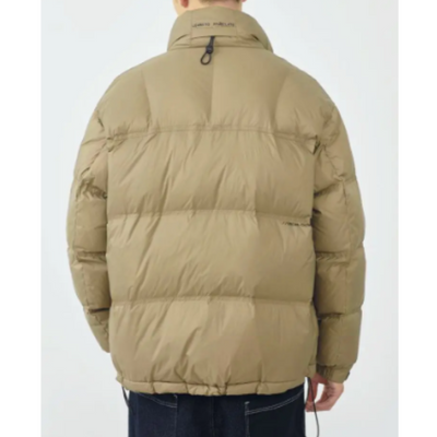 Grauarm - Daunenjacke Herren Lang Warm Gefüttert Wintermantel Mit Kapuze