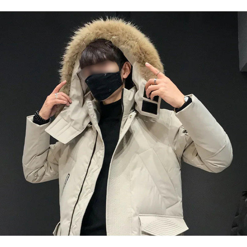 Trotman - Parka Winterjacke Herren – Warm, Wetterfest, Outdoorjacke