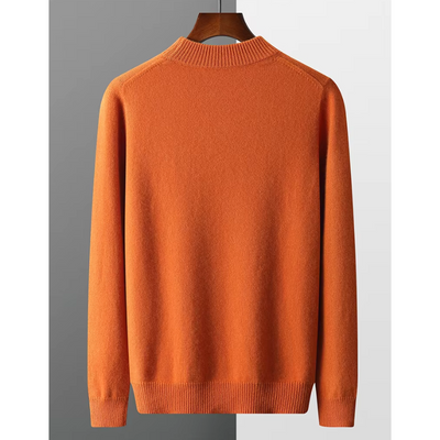 Kusluxx - Wollpullover Herren – Bequemer Pullover mit stylischem Akzent