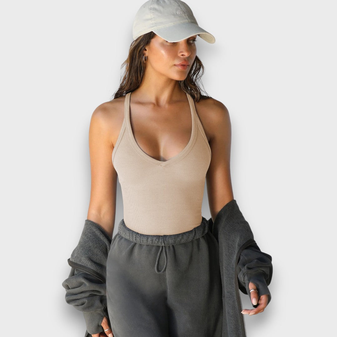 Talia – Ripp-Top mit Racerback